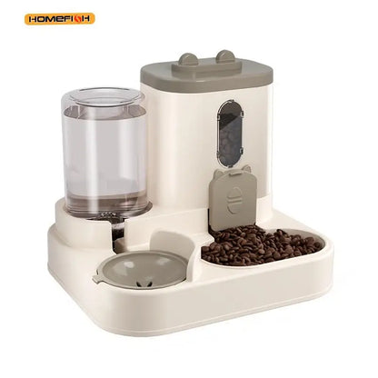 Automatic Cat Feeder | 2 in 1 Cat Food Dispenser & Water Combo for Pets - ZOOMNSTORE