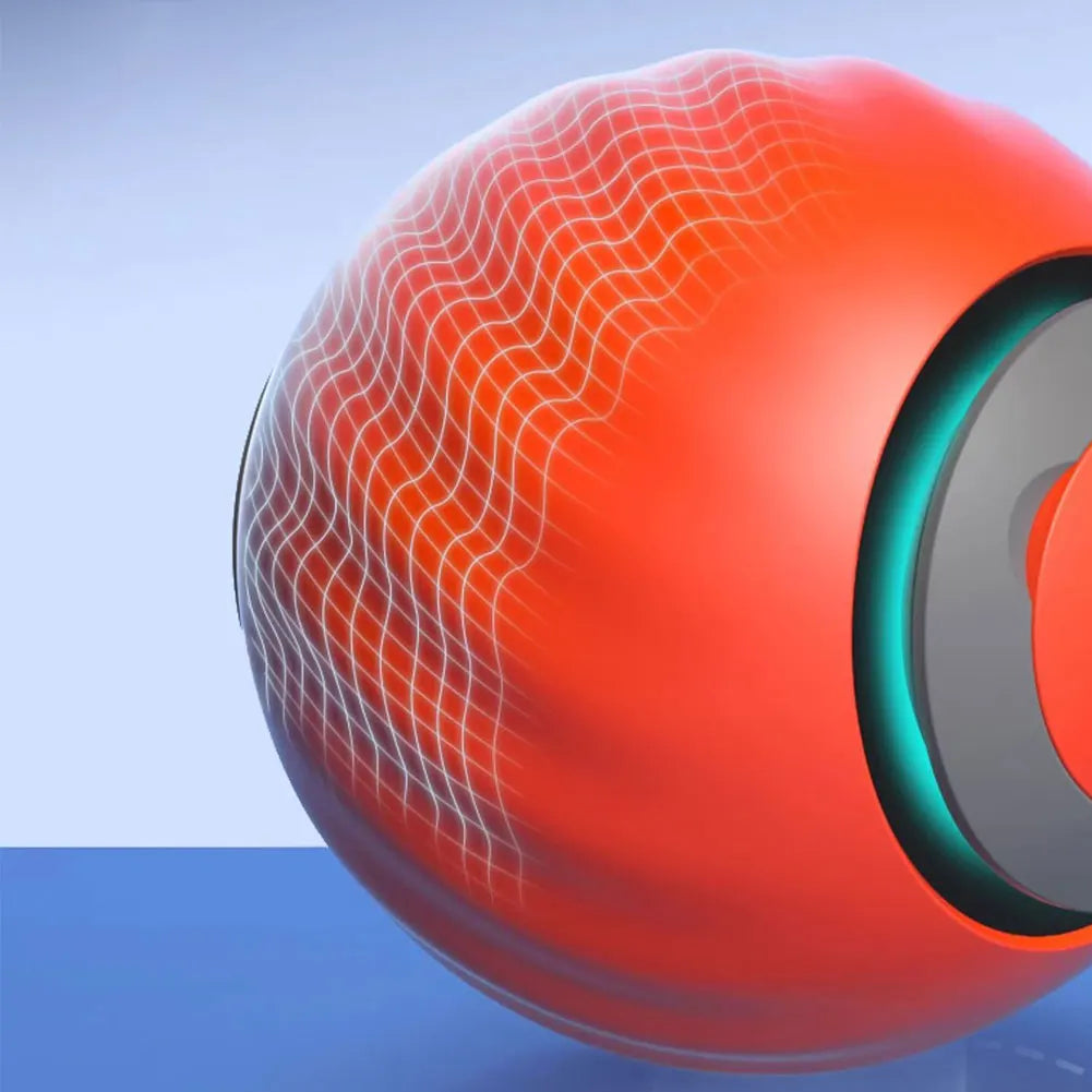 Automatic Cat Toy Ball – USB Rechargeable Dual Speed Interactive Cat Toy With Tail - ZOOMNSTORE