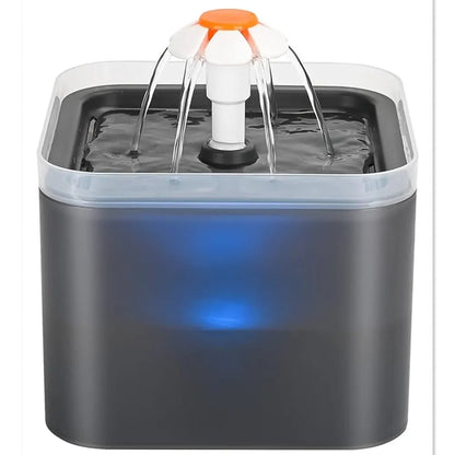 Automatic Cat Water Fountain - 67oz Ultra Silent Pet Dispenser with LED Lighting - ZOOMNSTORE
