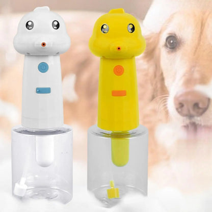 Automatic Dog Shampoo Dispenser | Portable Pet Shampoo Sprayer with Deep Cleaning Foam - ZOOMNSTORE