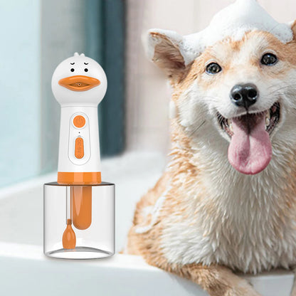 Automatic Dog Shampoo Dispenser | Portable Pet Shampoo Sprayer with Deep Cleaning Foam - ZOOMNSTORE