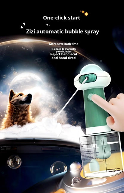 Automatic Dog Soap Dispenser | Wireless Foam Sprayer for Deep Cleaning Pets - ZOOMNSTORE