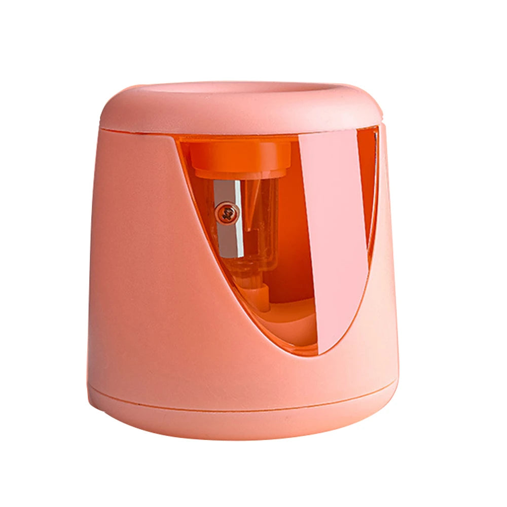 Automatic Electric Pencil Sharpener Multifunctional Cute Sharpener for 6mm-8mm Pencil Primary Students Children Stationery Gift - ZOOMNSTORE