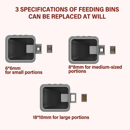 Automatic Fish Feeder LED LCD Screen 120ml/320ml Large Capacity Smart Timing Turtle Fish Tank Auto Feeder Aquarium Accessories - ZOOMNSTORE