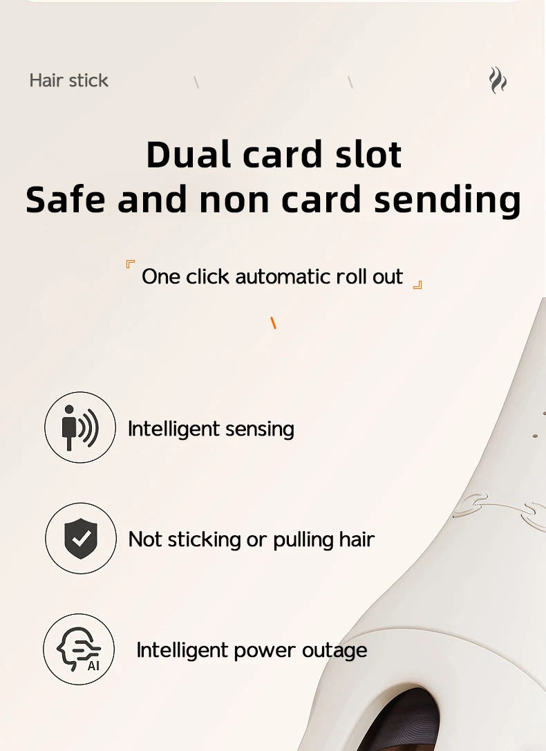 Automatic Hair Curler - 32mm Ceramic Hair Roller With Auto Rotating Wand - ZOOMNSTORE