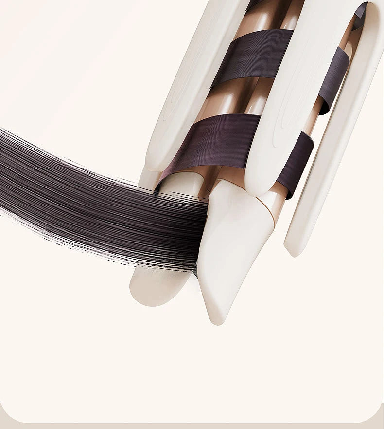 Automatic Hair Curler - 32mm Ceramic Hair Roller With Auto Rotating Wand - ZOOMNSTORE