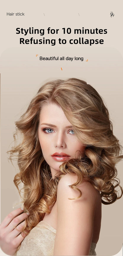 Automatic Hair Curler - 32mm Ceramic Hair Roller With Auto Rotating Wand - ZOOMNSTORE