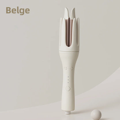 Automatic Hair Curler - 32mm Ceramic Hair Roller With Auto Rotating Wand - ZOOMNSTORE