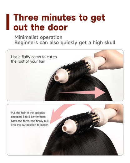 Automatic Hair Curler | 32mm Ceramic Hair Roller With Timer & Anti-Scald Design - ZOOMNSTORE