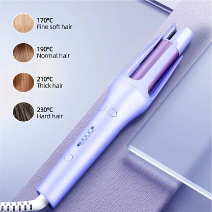 Automatic Hair Curler - 32MM Ceramic Hair Roller with Digital Temperature Control - ZOOMNSTORE