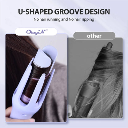 Automatic Hair Curler - 32MM Ceramic Hair Roller with Digital Temperature Control - ZOOMNSTORE