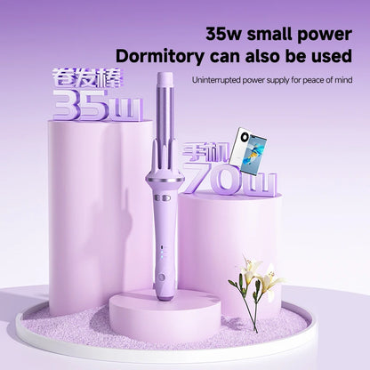 Automatic Hair Curler - Large Wave Curling Iron 28mm/32mm | Fast Heating Tourmaline Ceramic Wand - ZOOMNSTORE