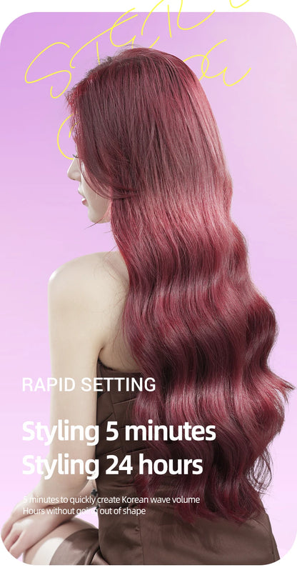 Automatic Hair Curler - Large Wave Curling Iron 28mm/32mm | Fast Heating Tourmaline Ceramic Wand - ZOOMNSTORE