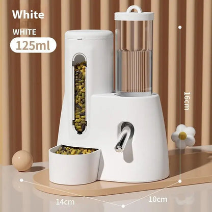Automatic Hamster Feeder - Large Capacity Leakproof Pet Food & Water Dispenser - ZOOMNSTORE