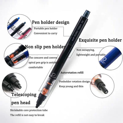 Automatic Mechanical Pencil - 05mm Anti-Slip Grip with Scalable Tip - ZOOMNSTORE