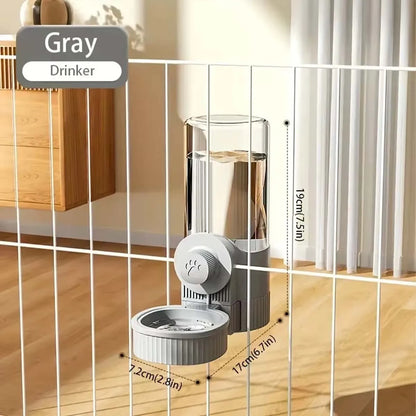Automatic Pet Feeder | Hanging Gravity Pet Feeder & Water Dispenser For Cats, Dogs, Rabbits - ZOOMNSTORE
