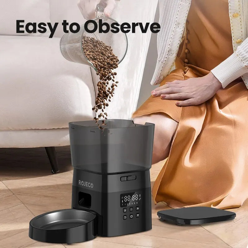 Automatic Pet Feeder - Smart Cat  Dog Food Dispenser - ZOOMNSTORE