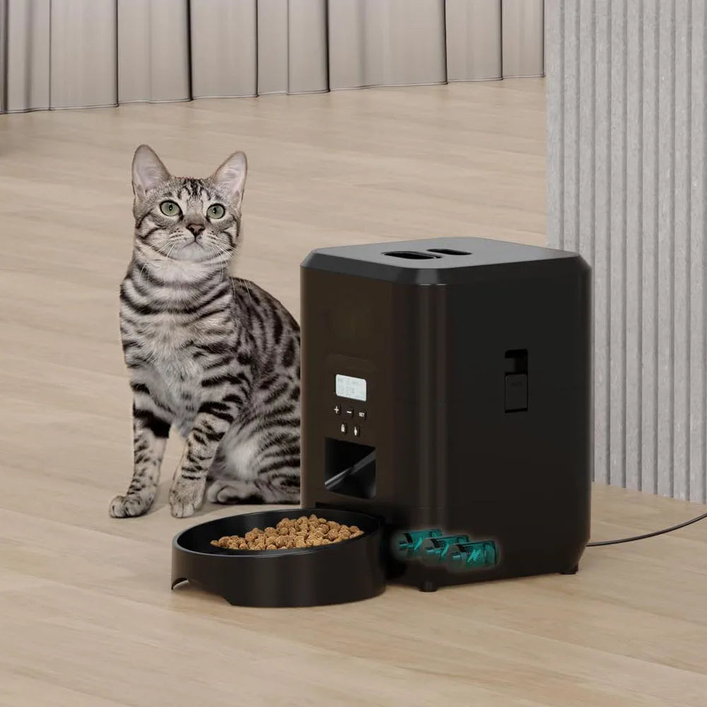 Automatic Pet Feeder - Timed Cat and Dog Food Dispenser - ZOOMNSTORE