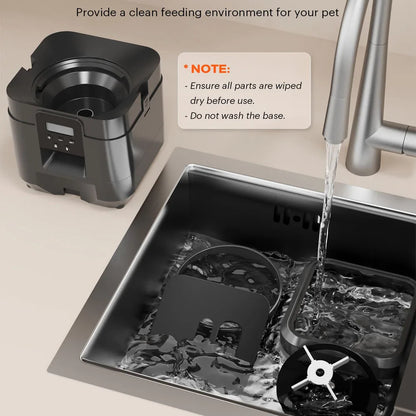 Automatic Pet Feeder - Timed Cat and Dog Food Dispenser - ZOOMNSTORE