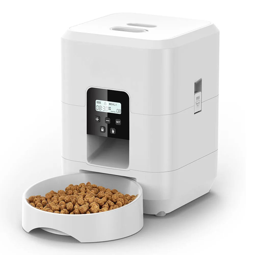 Automatic Pet Feeder - Timed Cat and Dog Food Dispenser - ZOOMNSTORE