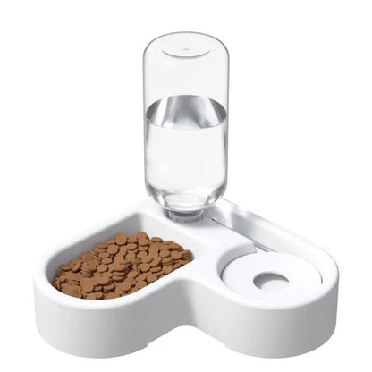 Automatic Pet Feeder - Universal Dog and Cat Basin with Water Dispenser Bowl - ZOOMNSTORE