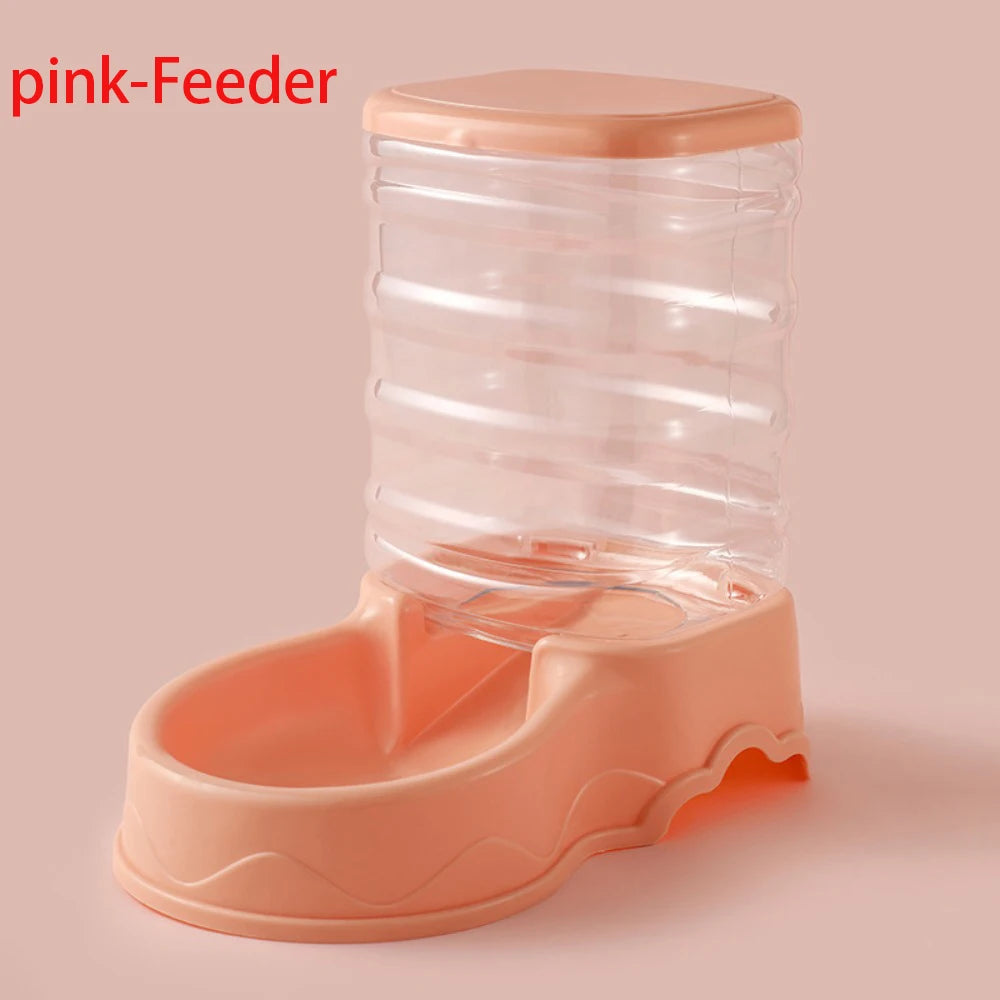 Automatic Pet Feeder  Water Fountain - 38L Cat Dog Food Dispenser - ZOOMNSTORE