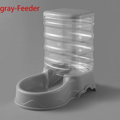 Automatic Pet Feeder  Water Fountain - 38L Cat Dog Food Dispenser - ZOOMNSTORE