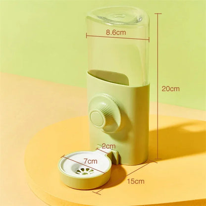 Automatic Pet Water Bottle - Silent Leakproof Water Dispenser for Rabbits & Small Animals - ZOOMNSTORE