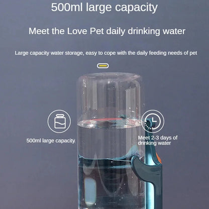 Automatic Pet Water Dispenser - Adjustable Hanging Waterer for Small Animals | Plastic Bottle - ZOOMNSTORE