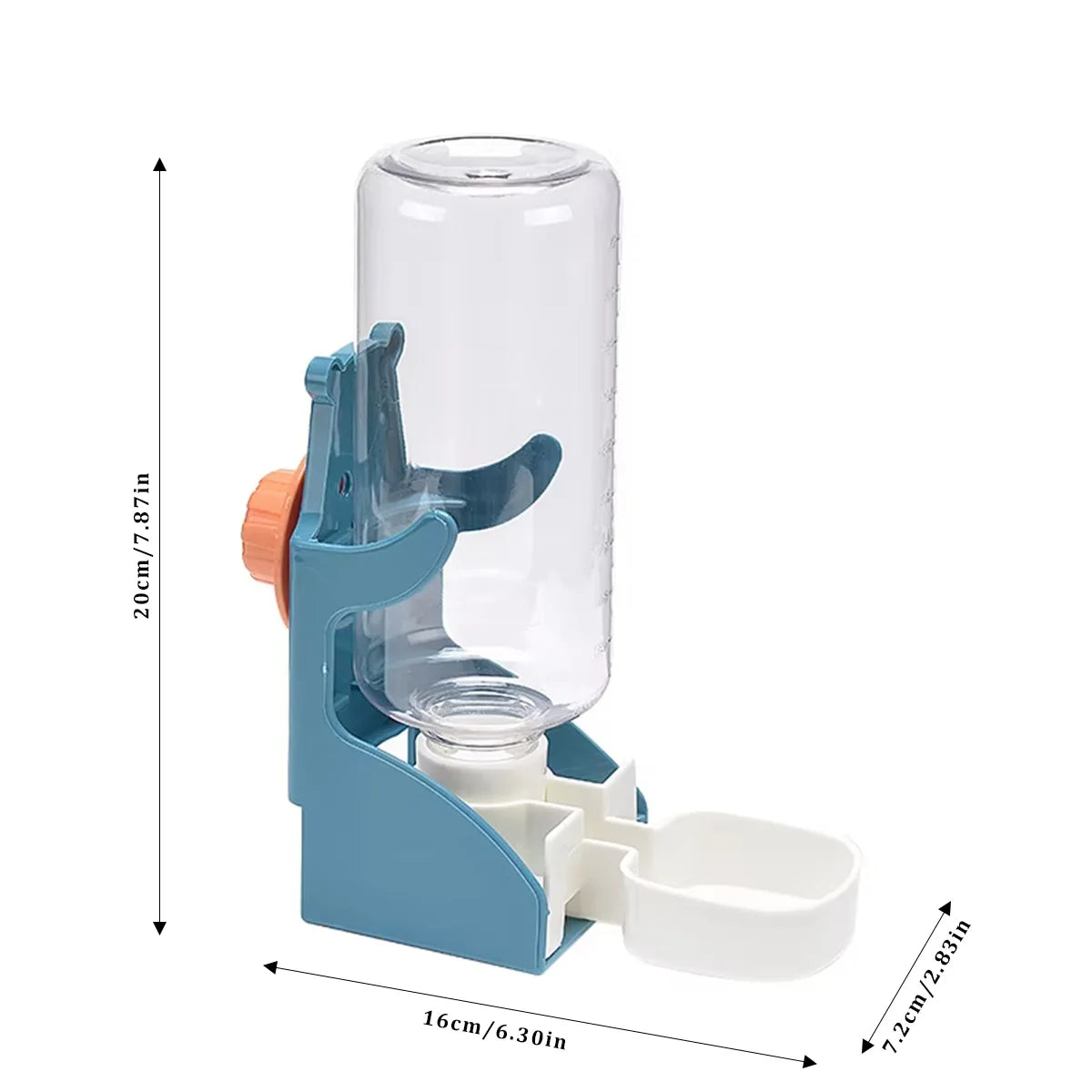 Automatic Pet Water Dispenser - Adjustable Hanging Waterer for Small Animals | Plastic Bottle - ZOOMNSTORE