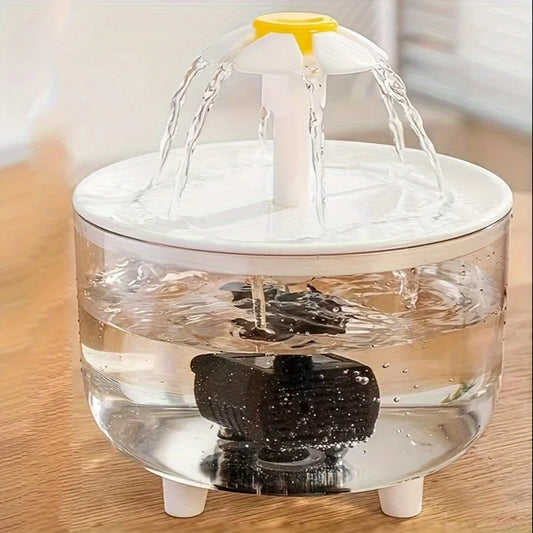 Automatic Pet Water Fountain - USB Electric Cat Drinking Dispenser with Filter - ZOOMNSTORE