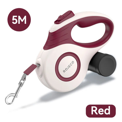 Automatic Retractable Dog Leash - 3M5M Extendable Rope for Small Dogs and Cats - ZOOMNSTORE