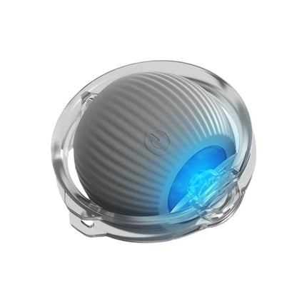 Automatic Rolling Cat Ball – USB Rechargeable Smart Pet Toy with Tail Lamp - ZOOMNSTORE