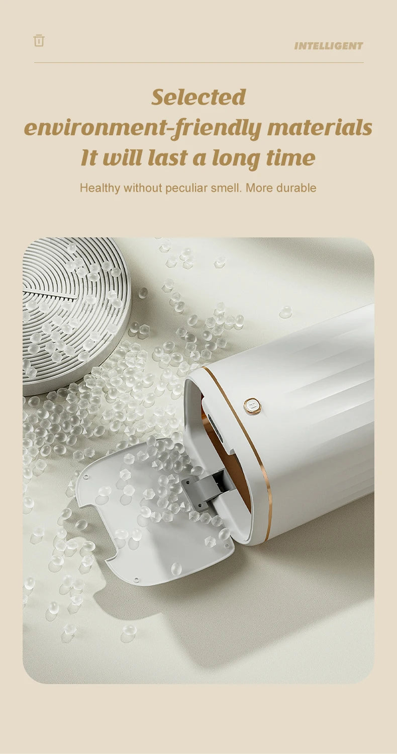 Smart Automatic Sensor Trash Can - 20L UV Induction Bathroom Wastebasket - ZOOMNSTORE