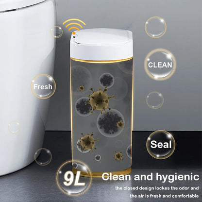 Automatic Sensor Trash Can - 79L Smart Induction Garbage Bin for Bathroom and Kitchen - ZOOMNSTORE