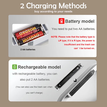 Automatic Sensor Trash Can - 79L Smart Induction Garbage Bin for Bathroom and Kitchen - ZOOMNSTORE