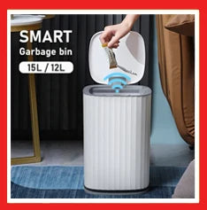 Automatic Sensor Trash Can - 79L Smart Induction Garbage Bin for Bathroom and Kitchen - ZOOMNSTORE