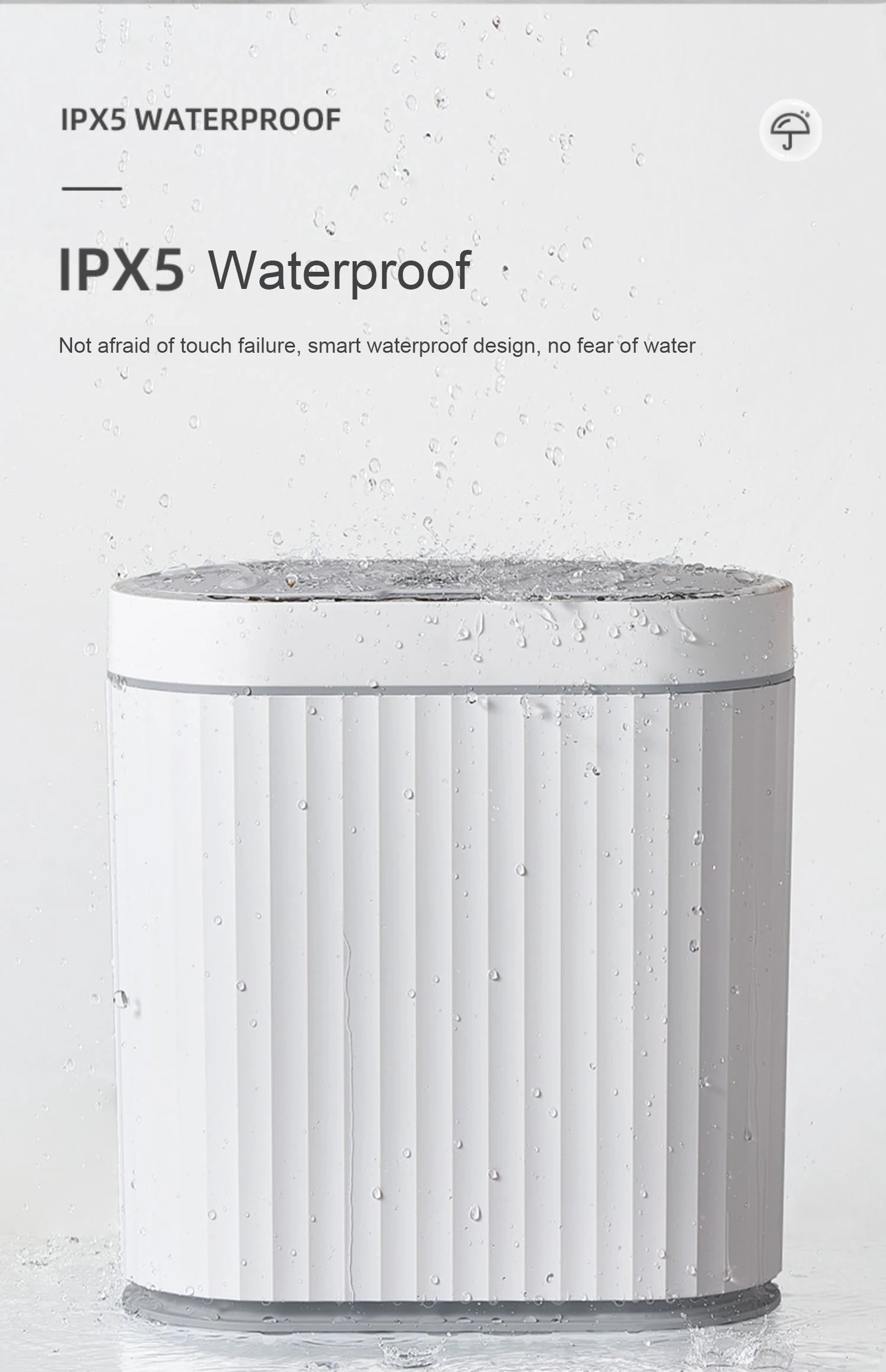 Automatic Sensor Trash Can - 79L Smart Induction Garbage Bin for Bathroom and Kitchen - ZOOMNSTORE