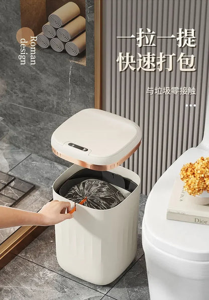 20L Smart Sensor Trash Can - Waterproof Large Capacity Kitchen  Bathroom Bin - ZOOMNSTORE