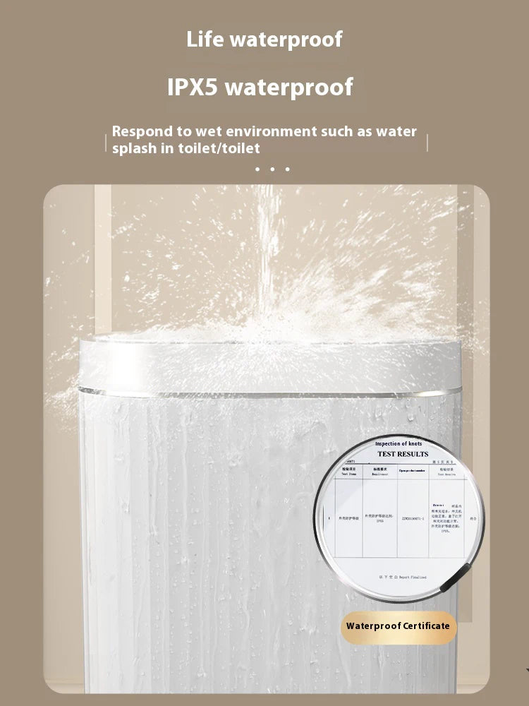 Automatic Smart Trash Can - Sensor Garbage Bin with Odor Locking Lid for Kitchen & Bathroom - ZOOMNSTORE