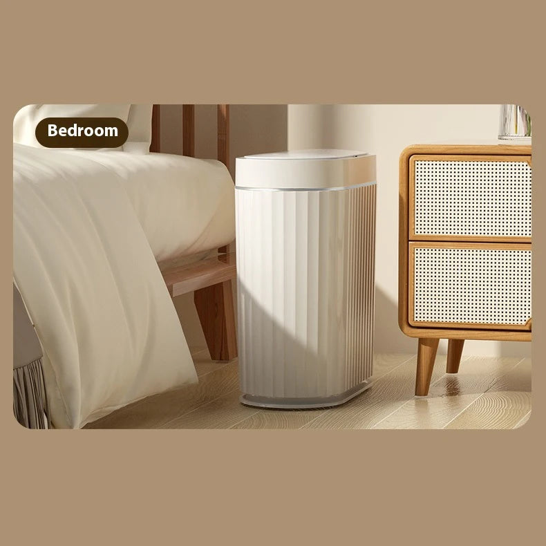 Automatic Smart Trash Can - Sensor Garbage Bin with Odor Locking Lid for Kitchen & Bathroom - ZOOMNSTORE