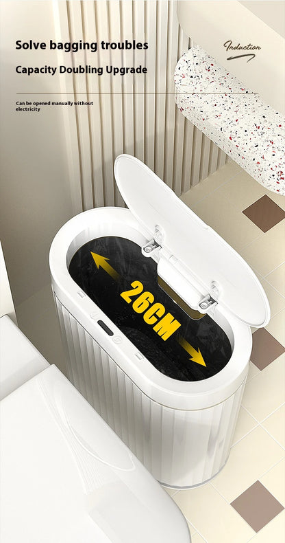 Automatic Smart Trash Can - Sensor Garbage Bin with Odor Locking Lid for Kitchen & Bathroom - ZOOMNSTORE