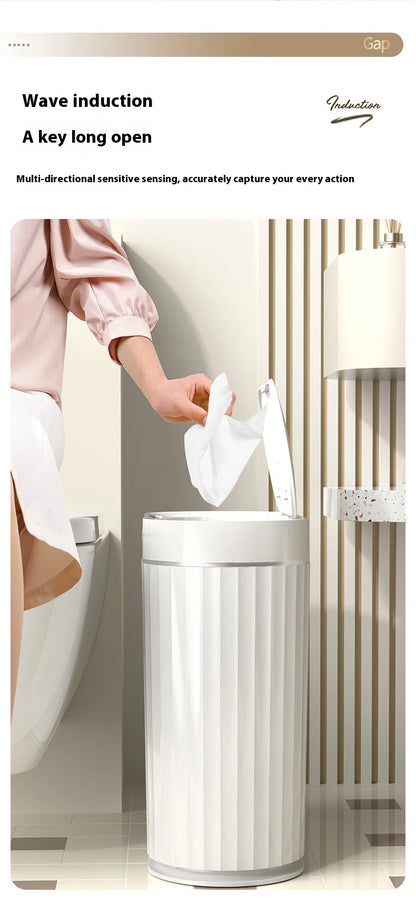 Automatic Smart Trash Can - Sensor Garbage Bin with Odor Locking Lid for Kitchen & Bathroom - ZOOMNSTORE