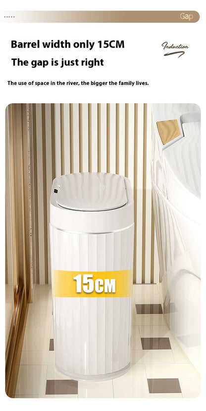Automatic Smart Trash Can - Sensor Garbage Bin with Odor Locking Lid for Kitchen & Bathroom - ZOOMNSTORE