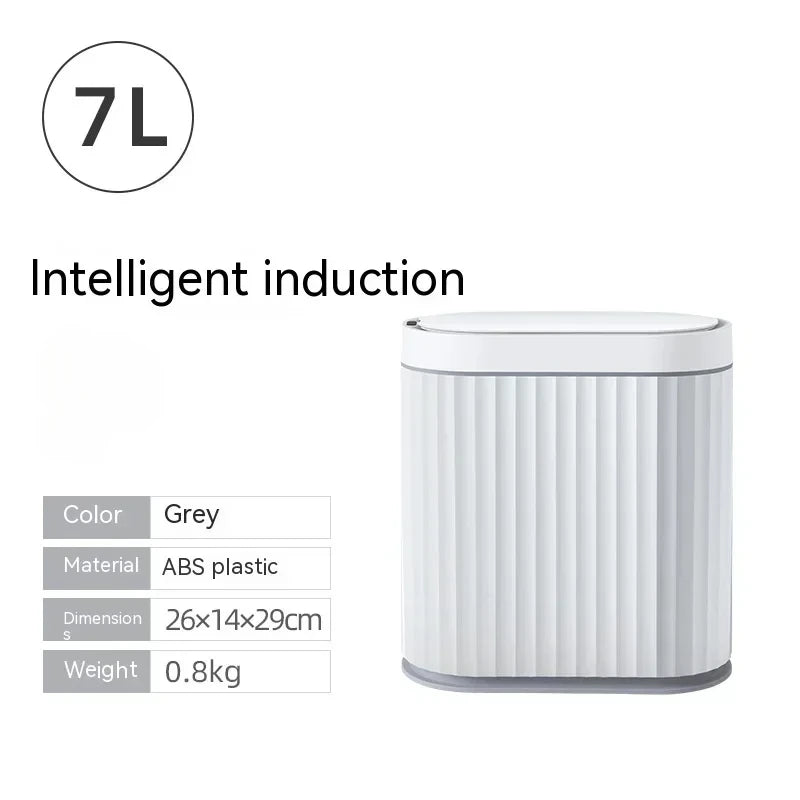 Automatic Smart Trash Can - Sensor Garbage Bin with Odor Locking Lid for Kitchen & Bathroom - ZOOMNSTORE