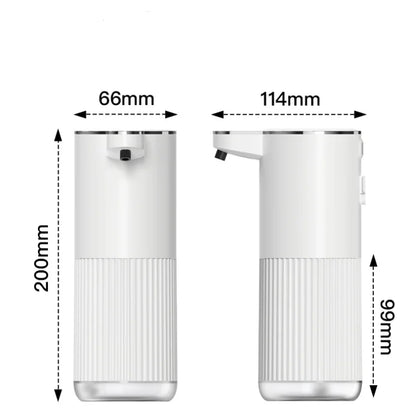 HQ Automatic Soap Dispenser bathroom accessories Automatic Liquid soap dispenser 360ML TYPE-C White 4 Level Foam Soap Dispenser - ZOOMNSTORE