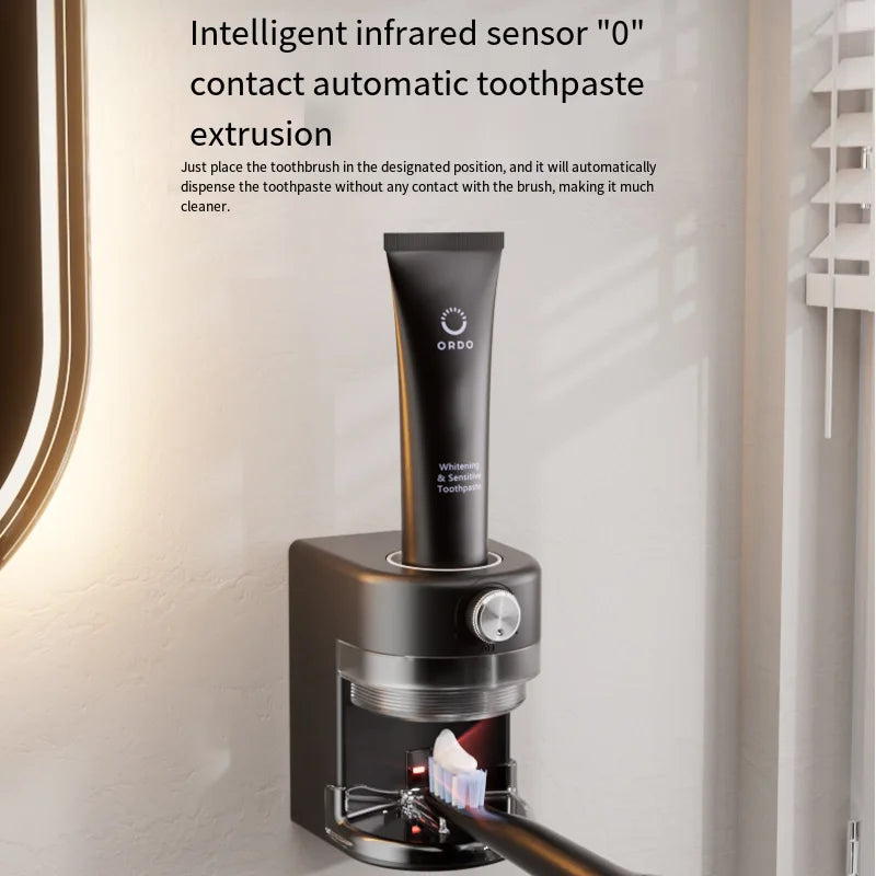 Automatic Toothpaste Squeezer - Adjustable Bathroom Accessory - ZOOMNSTORE