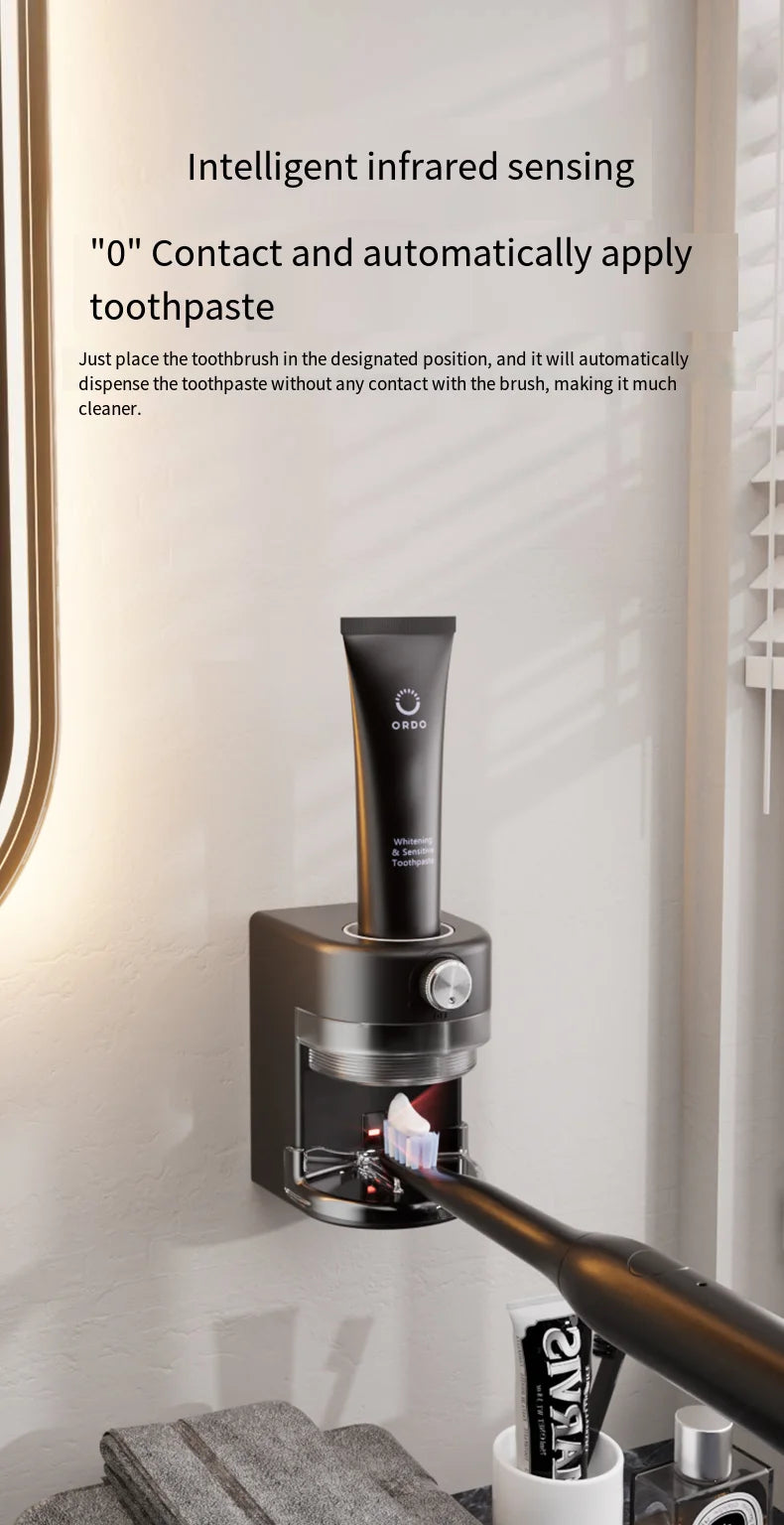 Automatic Toothpaste Squeezer - Adjustable Bathroom Accessory - ZOOMNSTORE