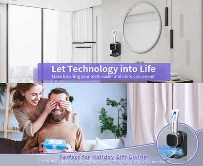 Automatic Toothpaste Squeezer - Adjustable Bathroom Accessory - ZOOMNSTORE