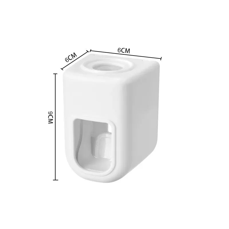 Automatic Toothpaste Dispenser  Toothbrush Holder - Waterproof Wall Mount Bathroom Accessory - ZOOMNSTORE